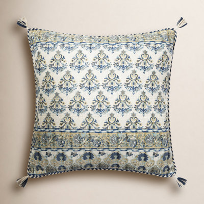 22" x 22" Cotton Pillow Cover