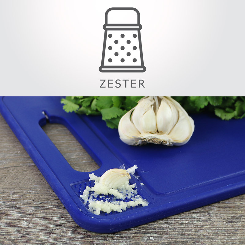 Defrosting Tray Cutting Board, 4 in 1, Indigo