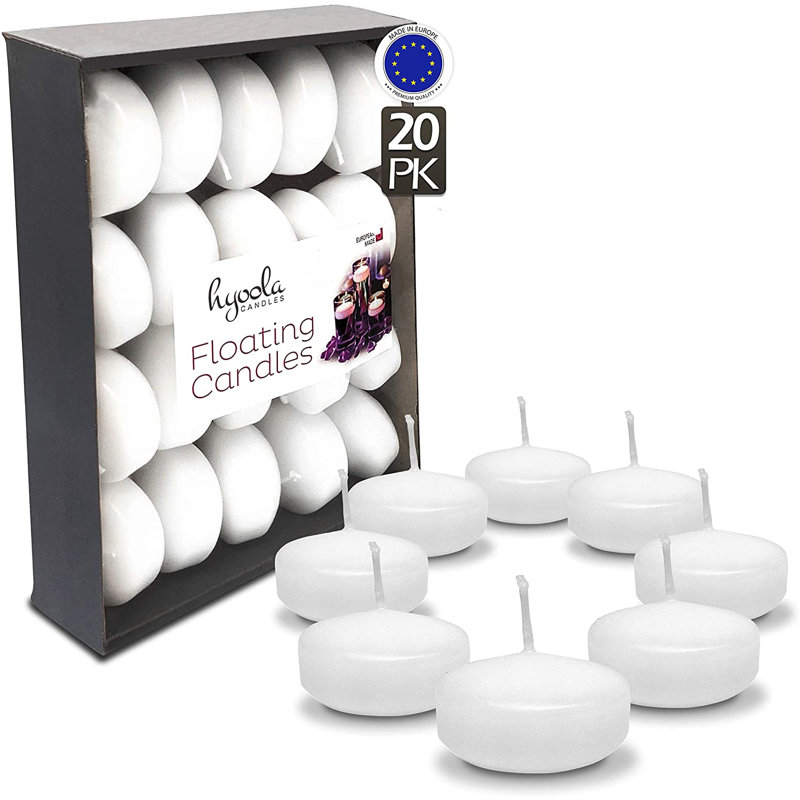 Unscented Floating Candle, White