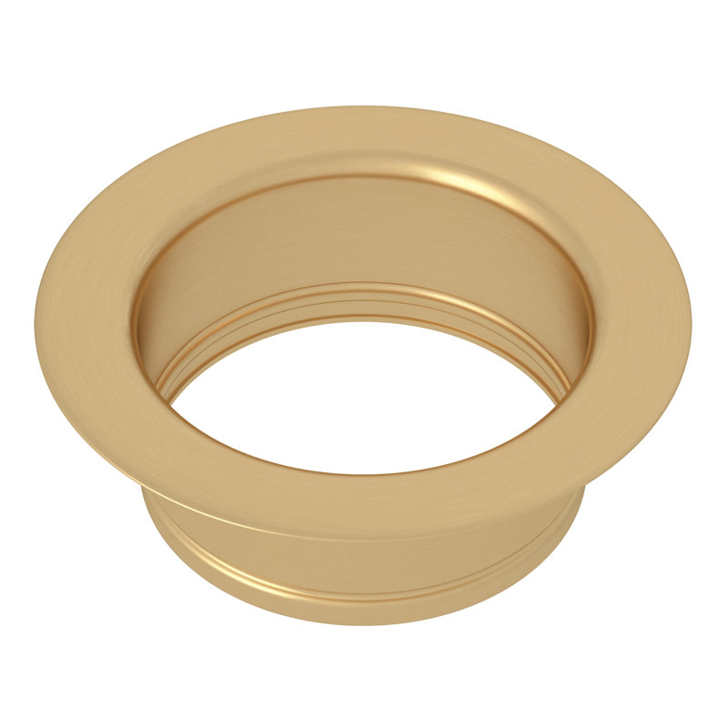 Disposal Throat Escutcheon, Satin English Gold