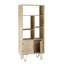Aanika 180cm H x 80cm W Solid Wood Standard Bookcase-1917315732