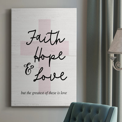 " Faith Hope And Love Cross "