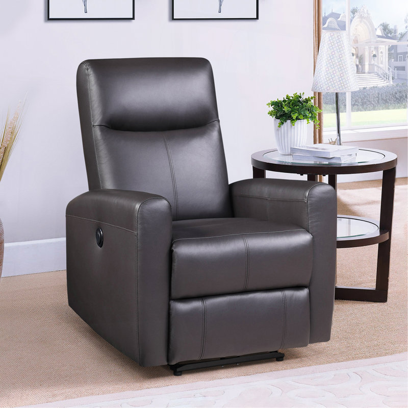 Fauteuil inclinable électrique avec accoudoirs carrés