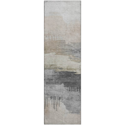 Premium Machine Washable Fairwood AMF1880 Modern Rug