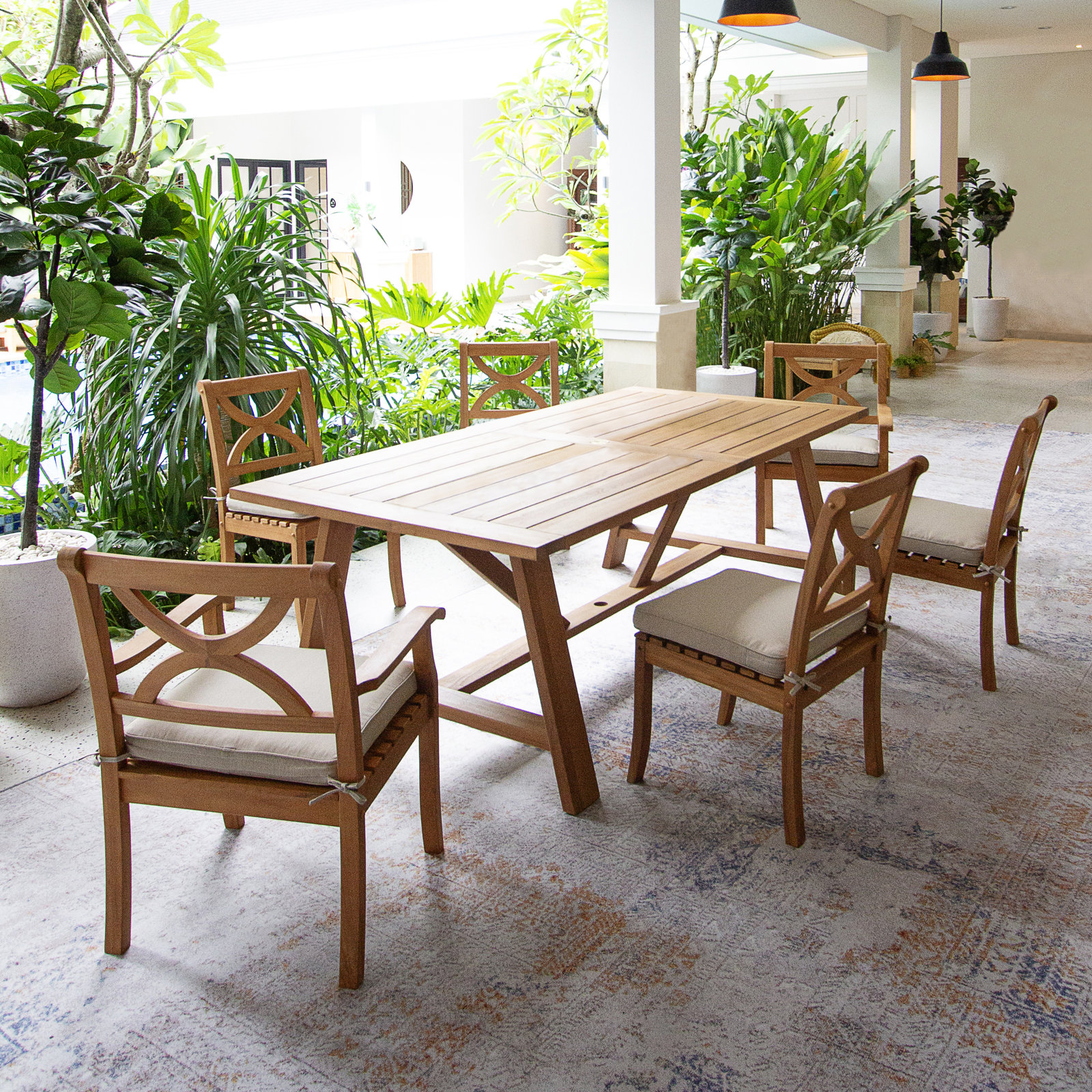 Brunswick 42" Patio Dining Set