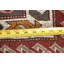 Tapis oriental teinté naturel à motif géométrique Anatolian noué à la main 6 x 7