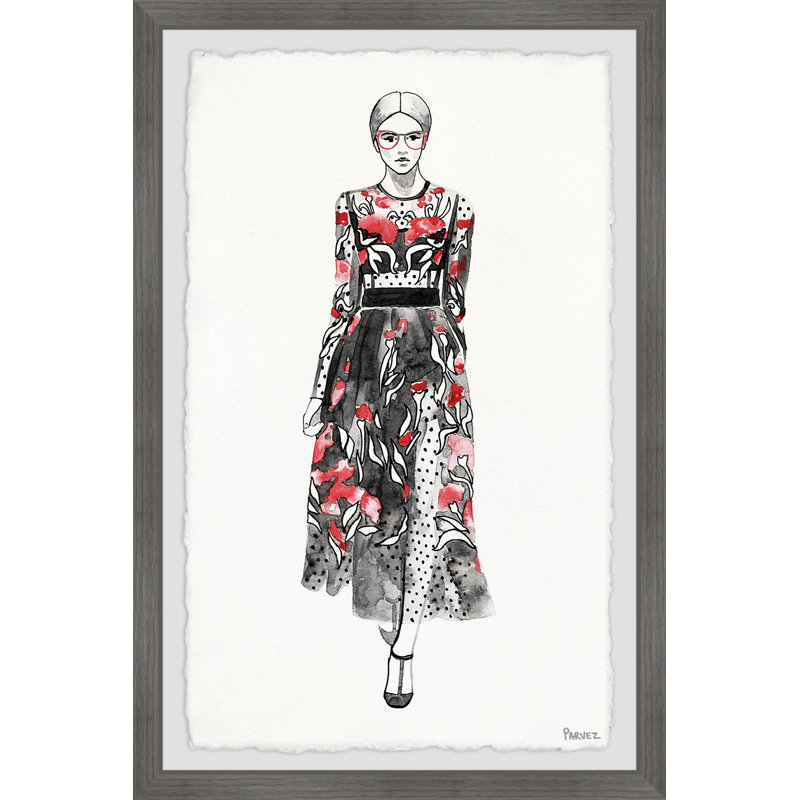 Parvez Taj - Single Picture Frame Print, 45 cm H x 38 cm W