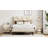 Size Bed Frame With Storage Headboard, Metal Platform Bed No Noise, Mattress Foundation Strong Metal Slats Support No Box Spring Needed-1175975189