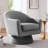 Modway Astral Performance Velvet Fabric and Wood Swivel Chair-88314082