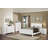 Traditional Design White Finish Nightstand 1Pc Antique Drop Handles Drawers Bed Side Table Bedroom Furniture-1211505476