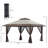13X13FT Pop Up Gazebo, Mosquito Net For Party Use With Double Roof & Sand Bags (Beige)