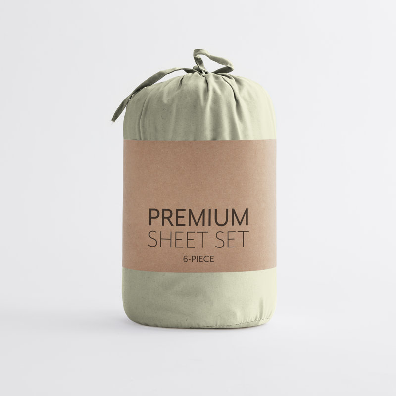 Sage Twin XL Ultra Soft Microfiber Sheet Set