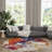 Abstract Contemporary Indoor Area Rug for Living Room, Dining Room, Bedroom-2043072968