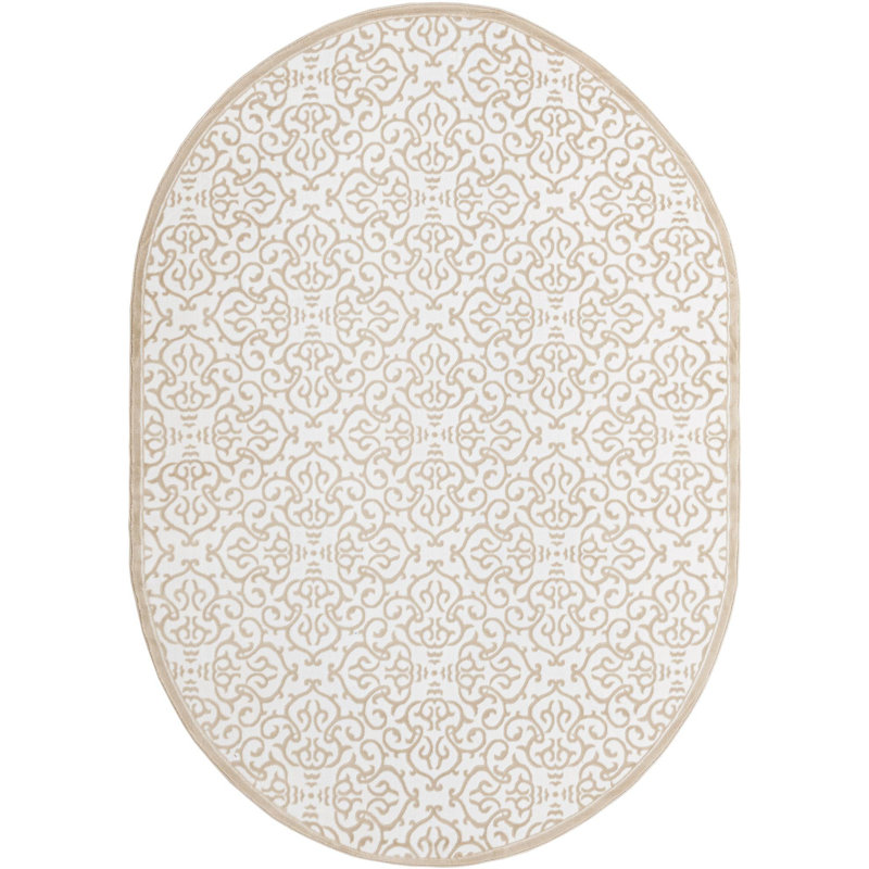 Whitting Oriental Indoor Rug, Oval 7'1" x 10'