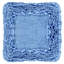 Ensemble de tapis de bain 100% coton 1775 g / m² 2 pièces Courson Premium, certifié OEKO-TEX®, envers en latex antidérapant, motif de volants touffetés moelleux, super absorbant, tapis de salle de bain lavables à la machine, bleu-1712958611-1712958610