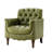 Annja 32" W Tufted Genuine Leather Armchair-121845630