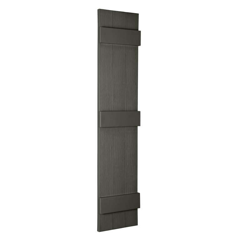 Custom 3 Board Closed BNB Shutters
