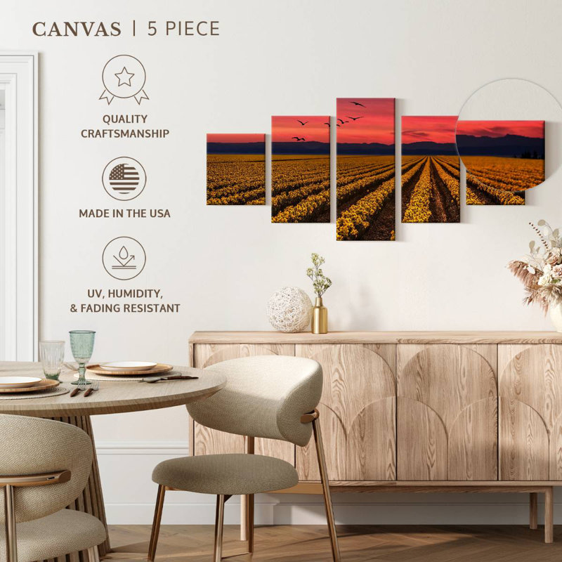 Skagit Valley Daffodils, 24" H x 55" W