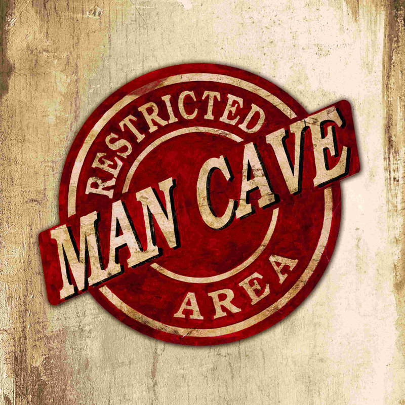 «Man Cave» restreint, H 36 po x l 36 po