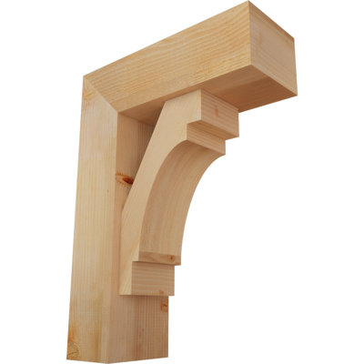 Support de scie brute avec bloc décalé 8 po x P 22 po x H 30 po, sapin Douglas