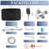 Shower Head With Handheld Combo, High-Pressure Rain/Rainfall