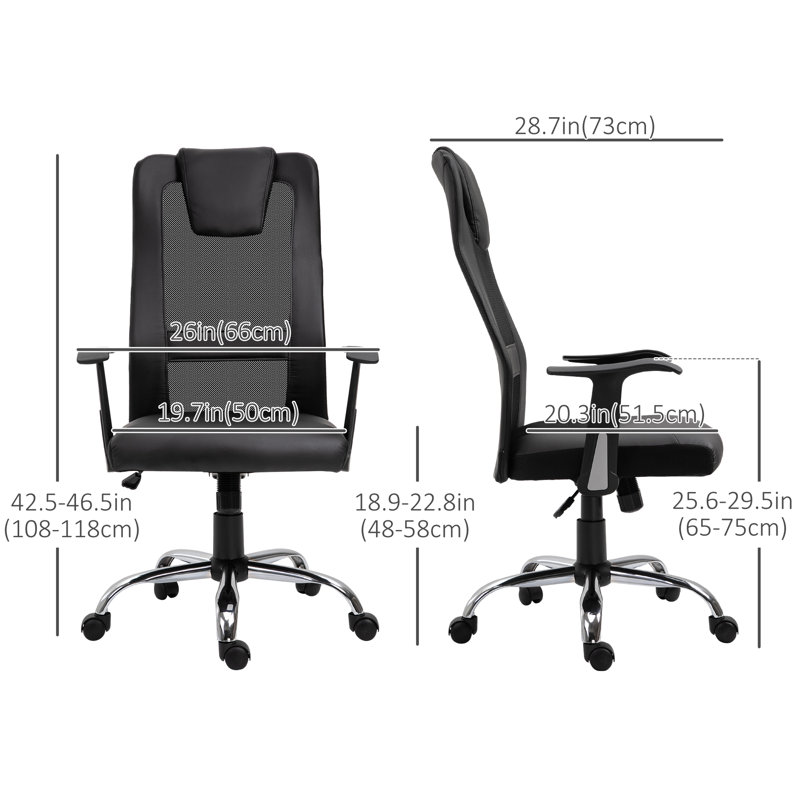 Fauteuil président Stanton, Noir, noir, noir, noir