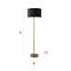 Daryanna 148cm Traditional Floor Lamp-83242869-83242870-83242889