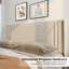 Lit plateforme à oreilles Bettyjean: structure en bois et métal + rangement sous le lit-65479674-65479669