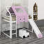 House-Shaped Loft Bed Including Tent-1650937825