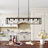 Evys Dimmable Kitchen Island Linear Chandelier-401096329-363871895-363871894