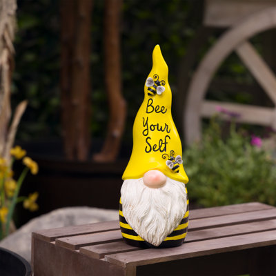 Figurine de jardin Bee Yourself Gnome