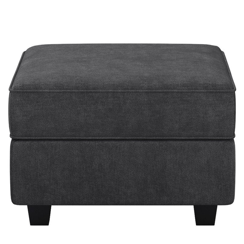 Pièce de module de tabouret avec repose-pieds de rangement pour canapé modulaire de 26,4 po de largeur nairoby