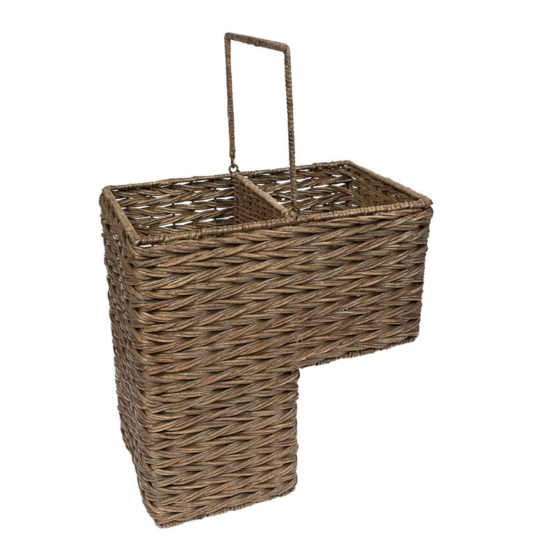 Panier en osier à tissage chandail