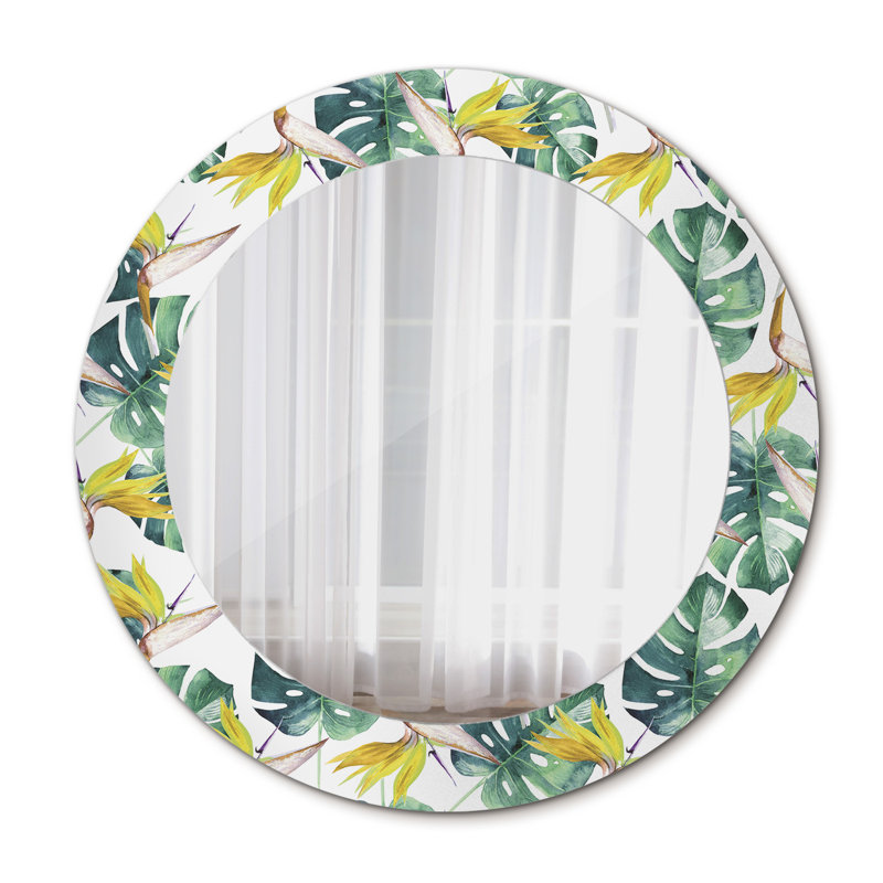 Huldar Glass Flat Wall Mirror