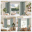 100% Linen Blackout Curtains with Eyelets – Ready Made (Set of 2)-340920597-340920604