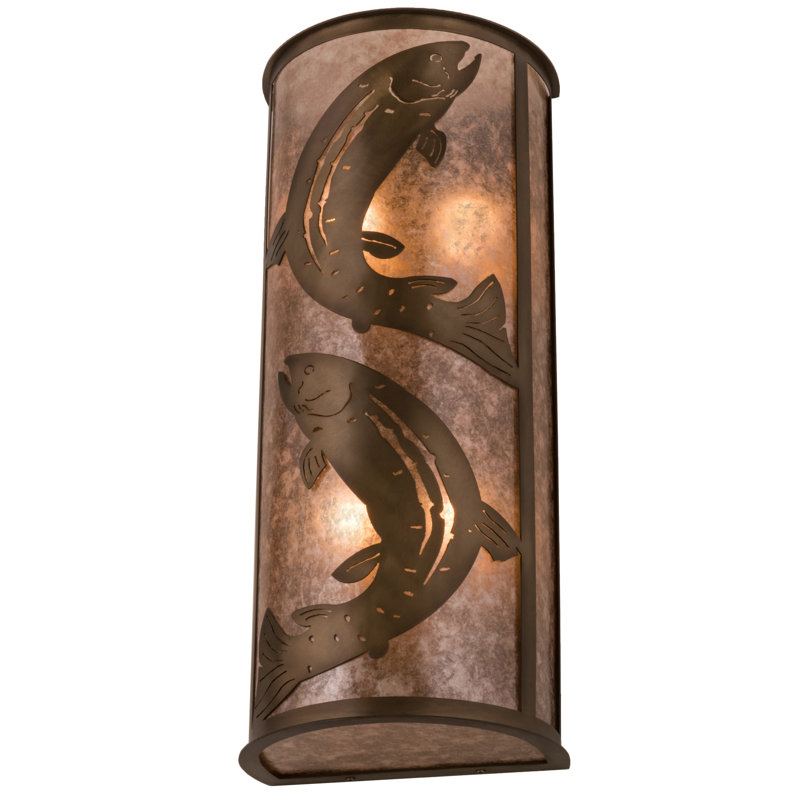 Rustic Lodge 4 - Light Flush Mounted Sconce