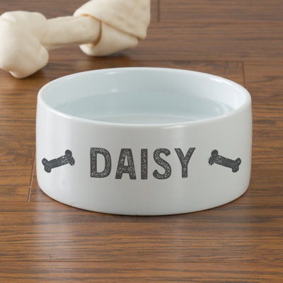Farmhouse Pet Personalized Dog Bowl - Small