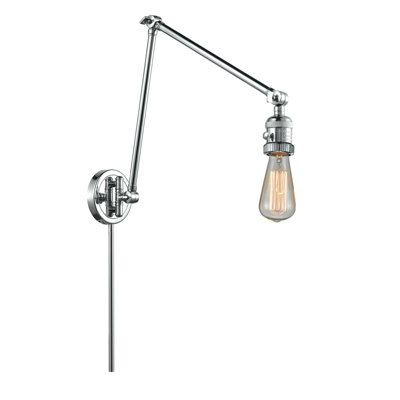 Lampe murale avec bras pivotant double 1 lumière Allaryce
