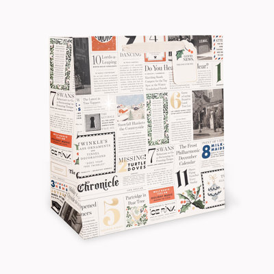 Grand sac-cadeau, Chronique de Noël