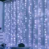 Pinesdale Indoor 300 - Bulb 118'' Plug-in LED Curtain String Light