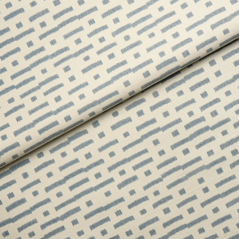 Abstract Ikat Sisal Wallpaper, Red