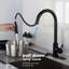 Robinet de cuisine tactile avec douchette extractible