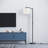 Latitude Run 61.5" Arc Floor Lamp with Remote Control-1745331580