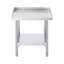 Table de travail en acier inoxydable (table basse incluse)