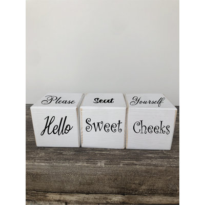 Text & Numbers Box Signs & Plaques