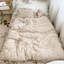 Ensemble de housse de couette minimaliste en mousseline de coton pour enfants (sans taies d'oreiller)-109583653