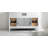 Burbank 54'' Single Bathroom Vanity with Quartz Top-654499804