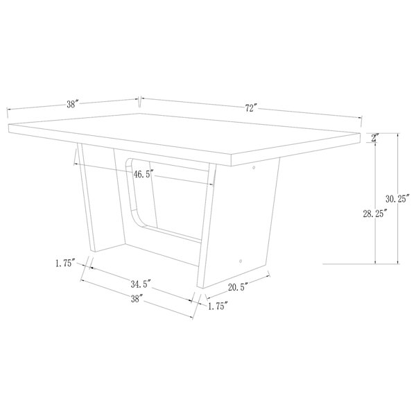 Dimensions du produit