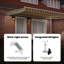 Ebern Designs Polyester Cover Retractable Patio Awning-946425472-946425490