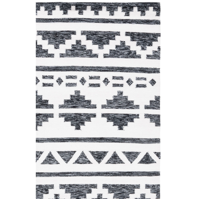 Kilim Hand Woven Performance Southwestern Rug, Square 6'